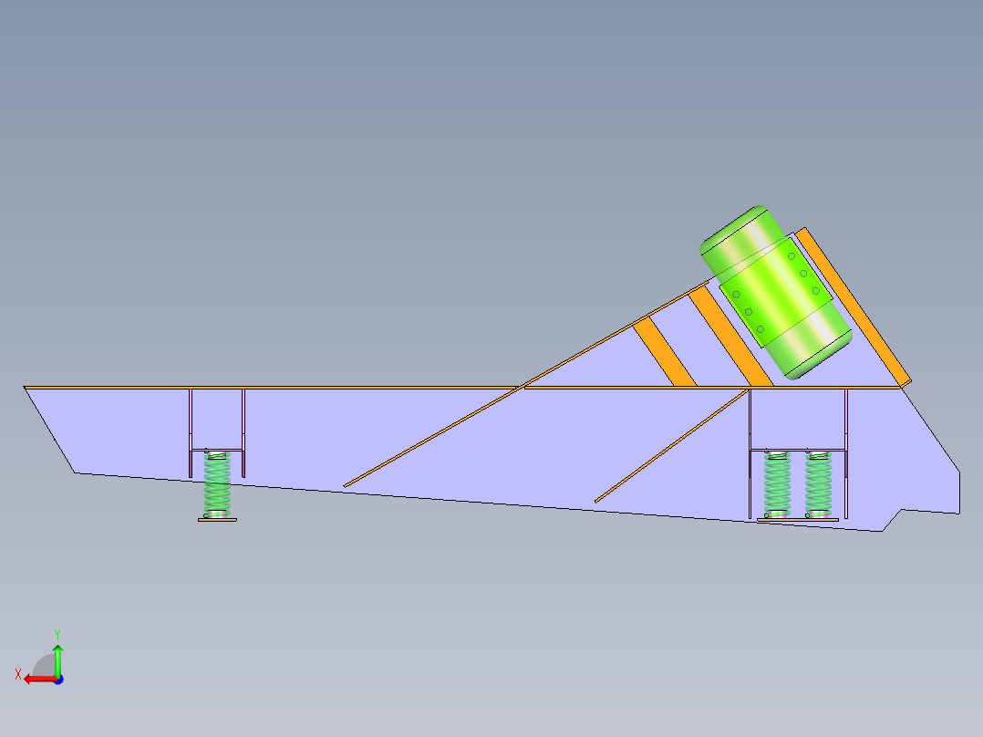 B3003860-振动给料机后视图