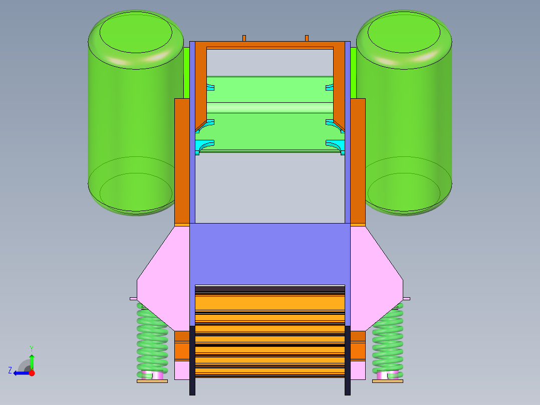 B3003860-振动给料机右视图