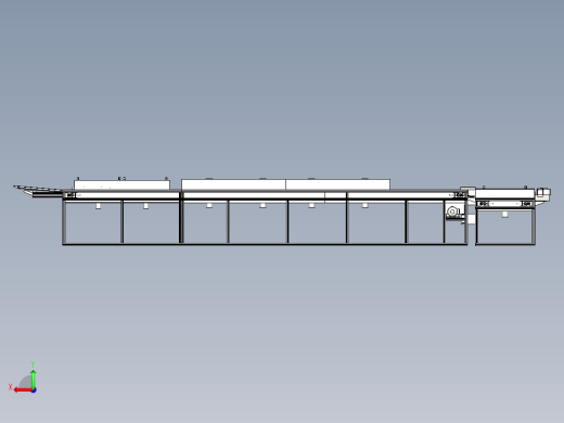 喷油流水线（喷淋、烘干等过程）后视缩略图