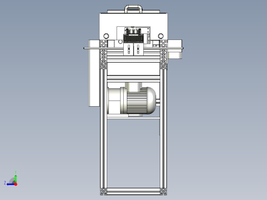 喷油流水线（喷淋、烘干等过程）右视缩略图