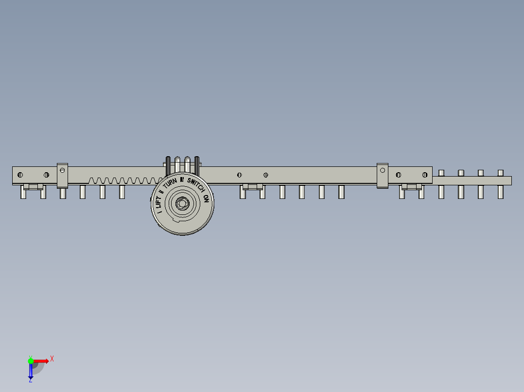 A0003228-分接开关 63 安培俯视图