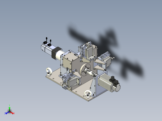 霍尔传感器+电磁速度传感器检测机