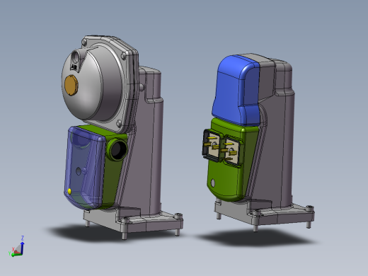 2款西门子执行器SKP25模型