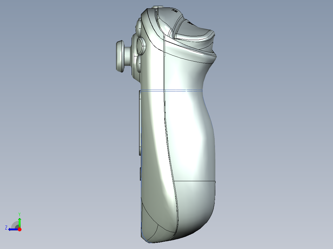 蒸汽甲板右视图