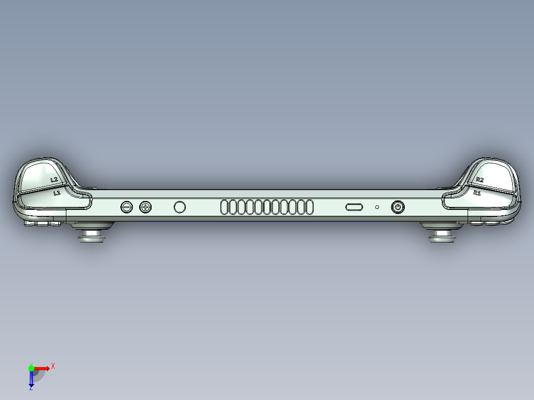 蒸汽甲板俯视图