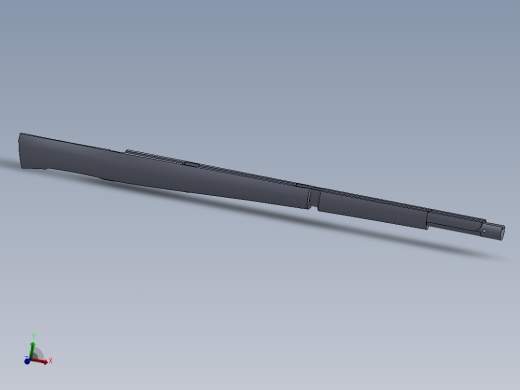 手枪左轮冲锋枪老式狙击步枪设计3D图纸LEE ENFIELD SW