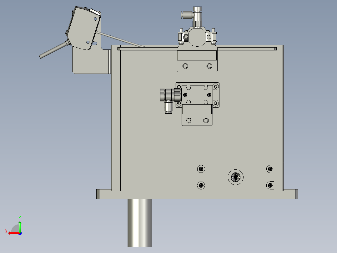 860-0300除油模组后视图