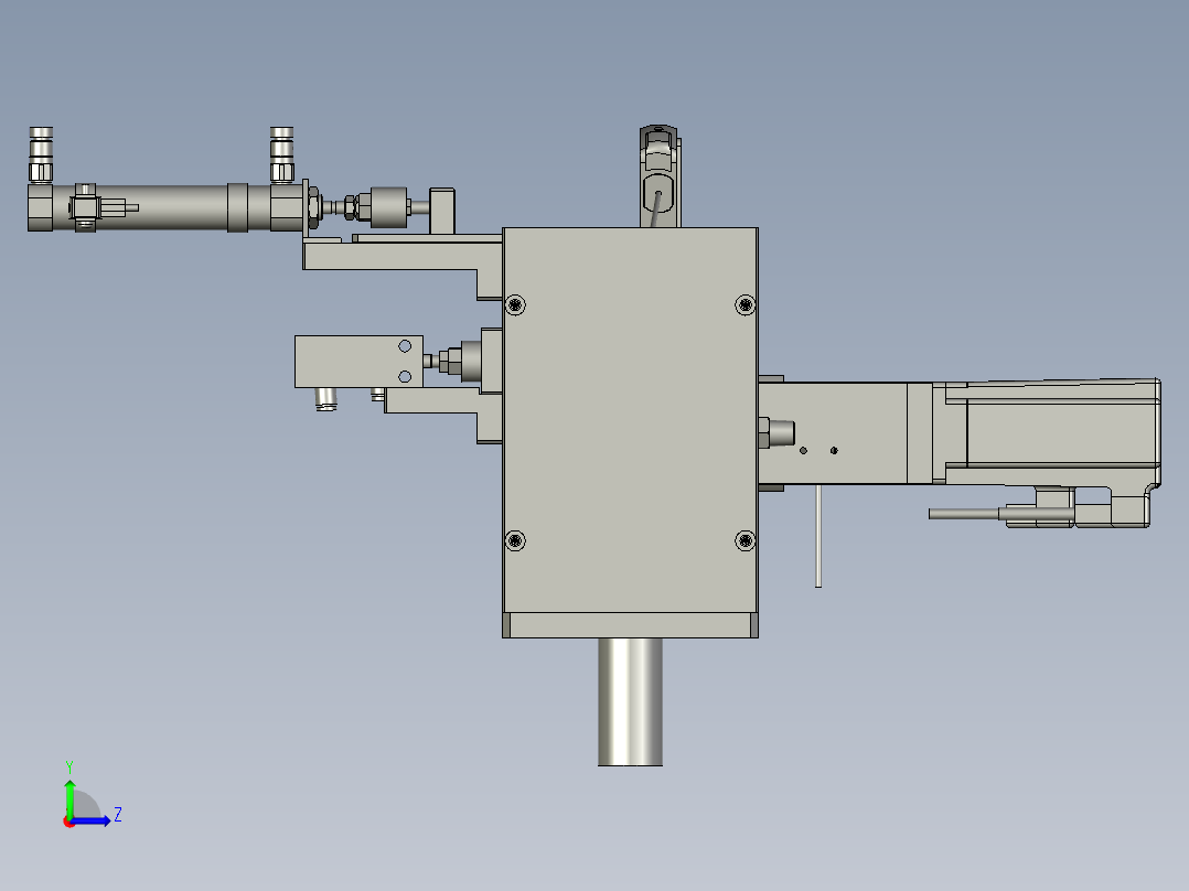 860-0300除油模组左视图