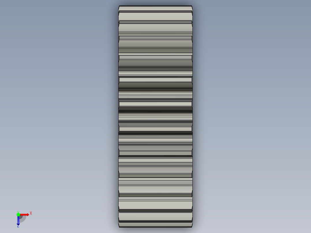 直齿轮斜齿轮_GEAKB10-28-10-A-12N-1俯视图