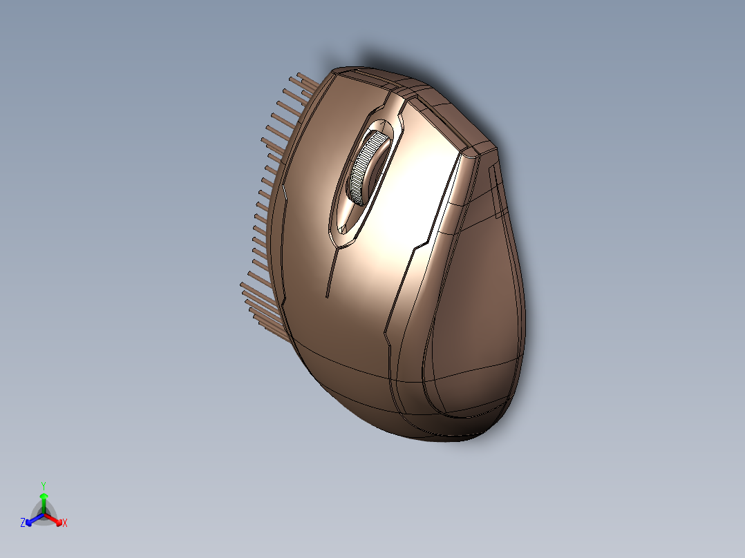 无线鼠标主视图