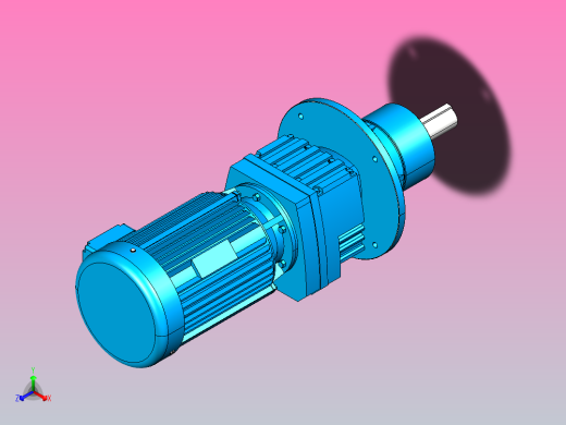 RM77搅拌机专用减速机[RM77-Y5.5-6P-16-M2-Ⅰ]