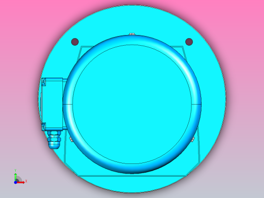 RM77搅拌机专用减速机[RM77-Y5.5-6P-16-M2-Ⅰ]前视缩略图