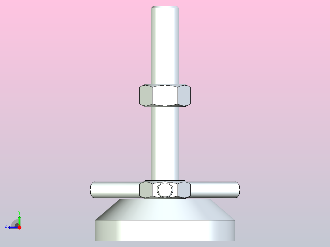 脚杯WAD61-D60-M12-L75右视图