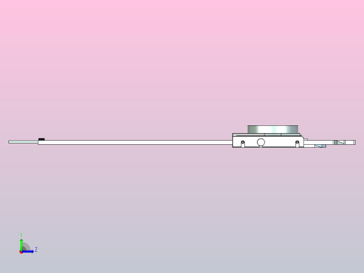 游标卡尺左视缩略图