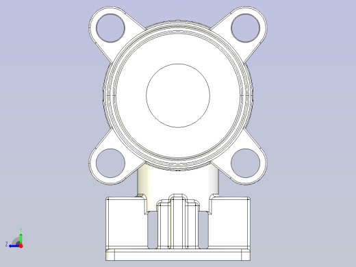 三片式球阀右视缩略图