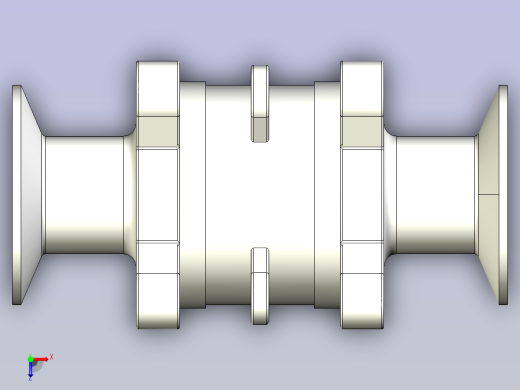 三片式球阀俯视缩略图