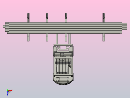 钢筋库存搬运俯视缩略图