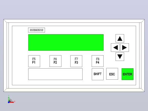 SIMATIC TD 200西门子屏前视缩略图
