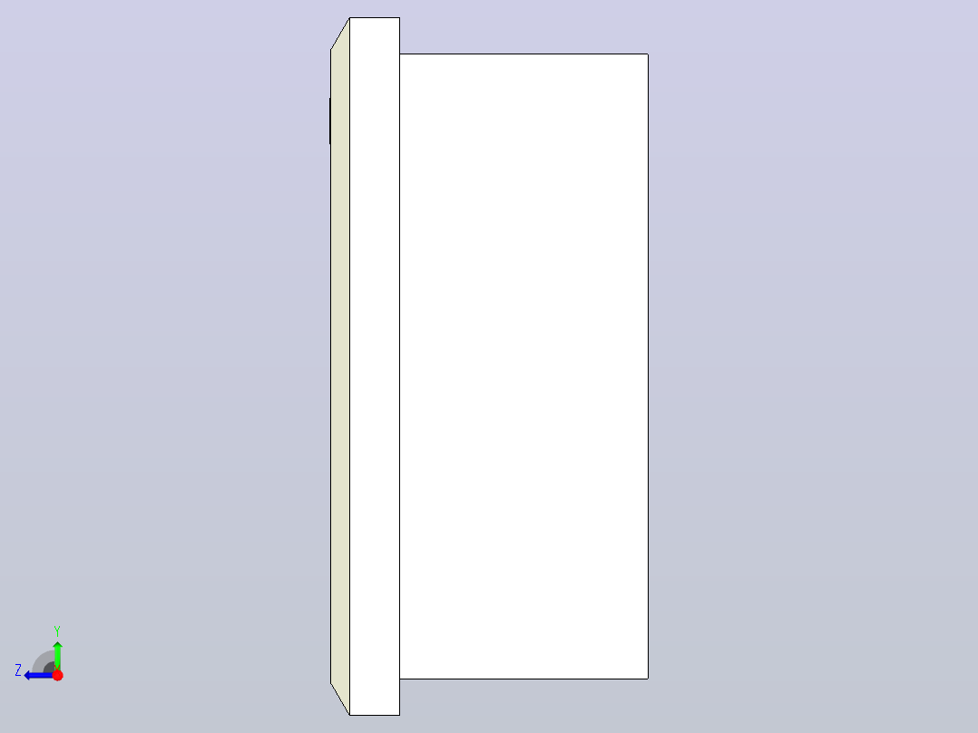 SIMATIC TD 200西门子屏右视图
