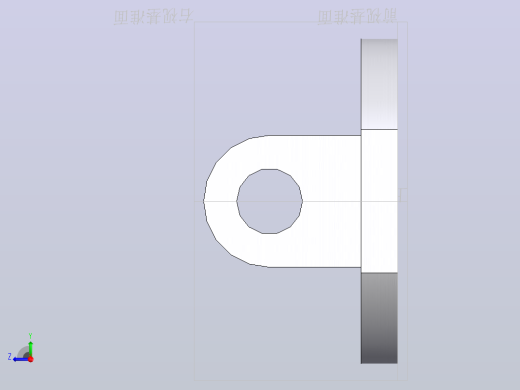 气缸附件CG-D080双耳环右视缩略图