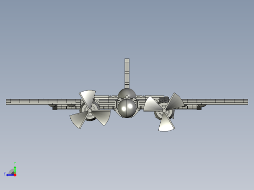 Junkers 88轰炸机拼装玩具模型右视缩略图