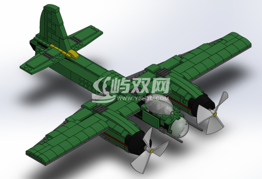 Junkers 88轰炸机拼装玩具模型缩略图