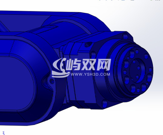安川motomanMH6F关节可运动机器人模型缩略图
