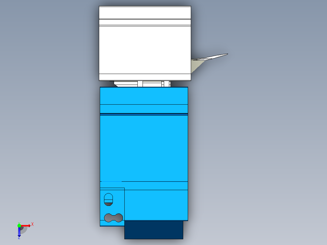带热继电器TH-T18三菱电机的S-T12接触器俯视图