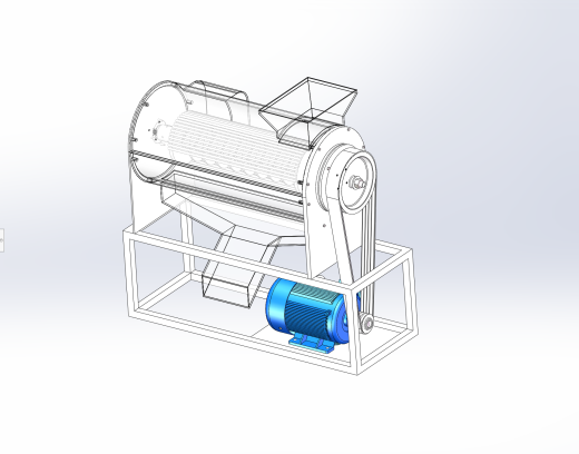 玉米脱粒机结构设计含solidworks三维模型+cad图纸+说明书缩略图