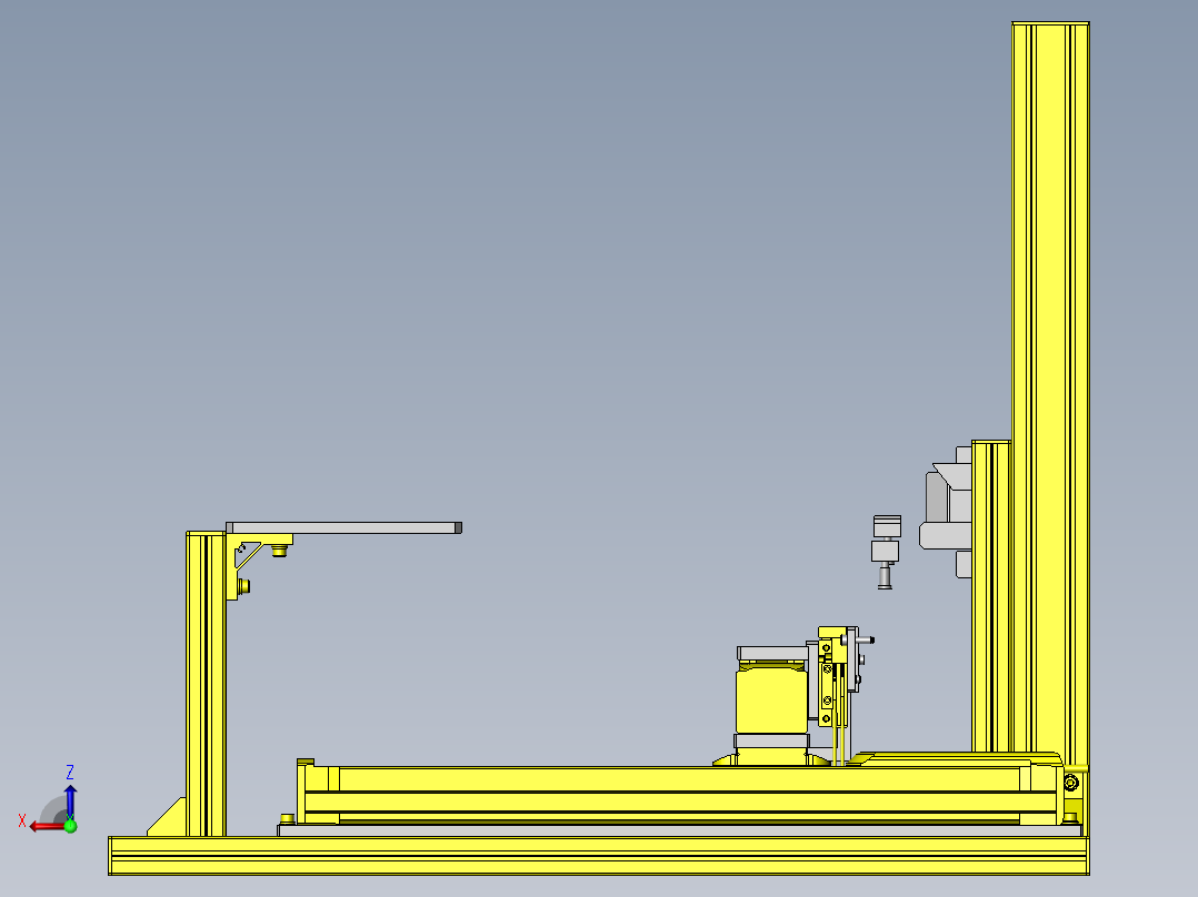 润滑油涂抹机后视图