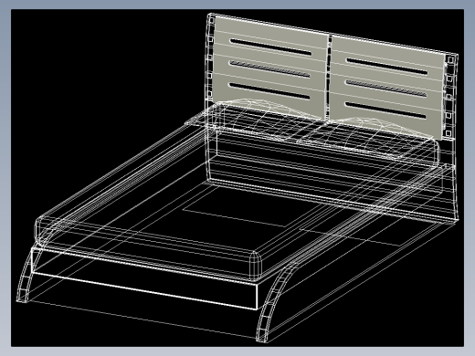 室内家具和灯具等的模型十-K-B05