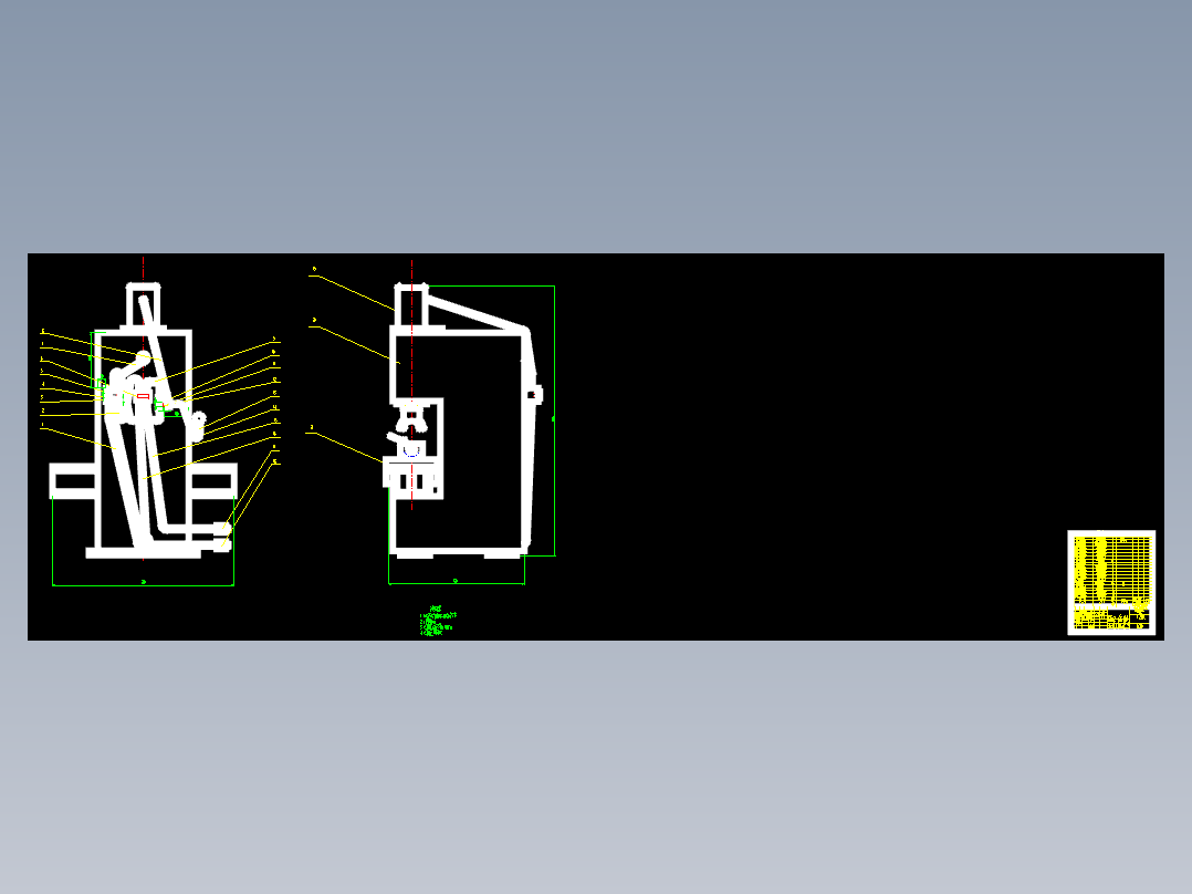 校直机设计(论文+DWG图纸)