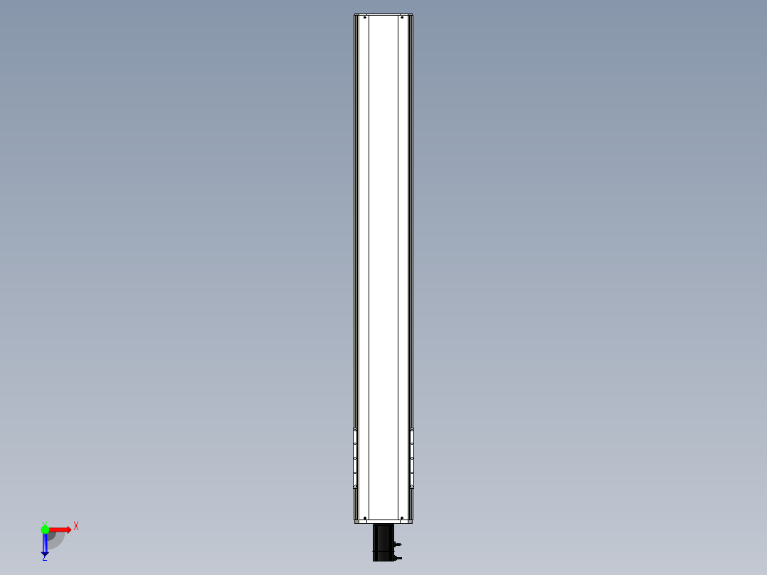 Toyo东佑达直线模组-ETH22-1500-BC-750W-A2俯视图