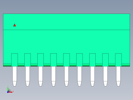 DEGSON 15EDG 系列 2.5mm 接线端子包-15EDGVC-2.5-09P-14-00AH前视缩略图