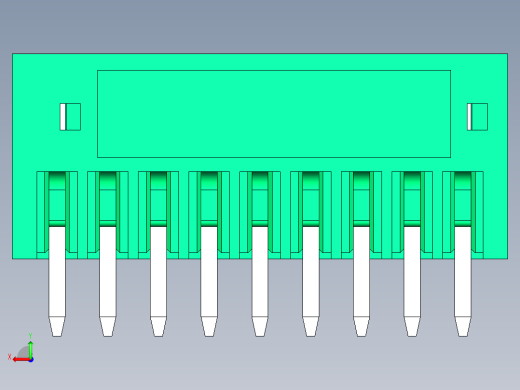DEGSON 15EDG 系列 2.5mm 接线端子包-15EDGVC-2.5-09P-14-00AH后视缩略图