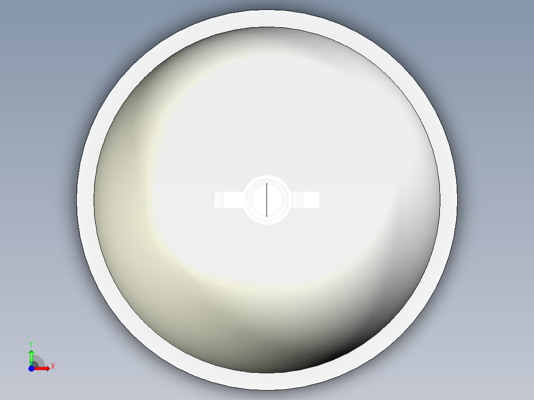 LED_Round_Diffuse_D10.0mm前视图