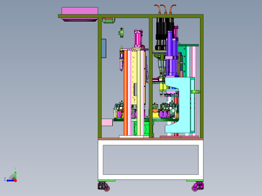 阀体转台式四轴紧固机右视缩略图
