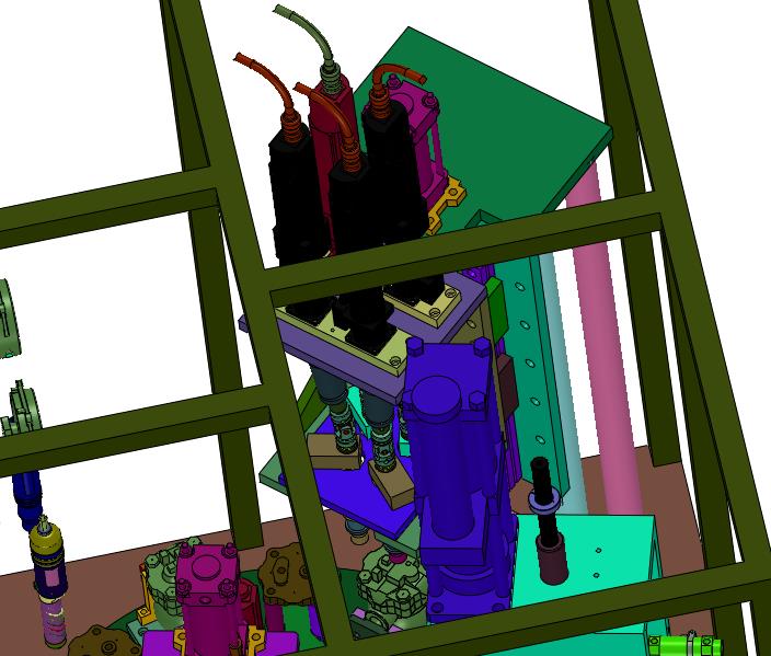 阀体转台式四轴紧固机