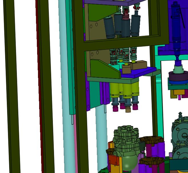 阀体转台式四轴紧固机