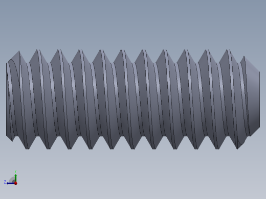 UNC 平头紧定螺钉-UNC SET SCREW 3-48 x 0.250.SLDPRT右视缩略图