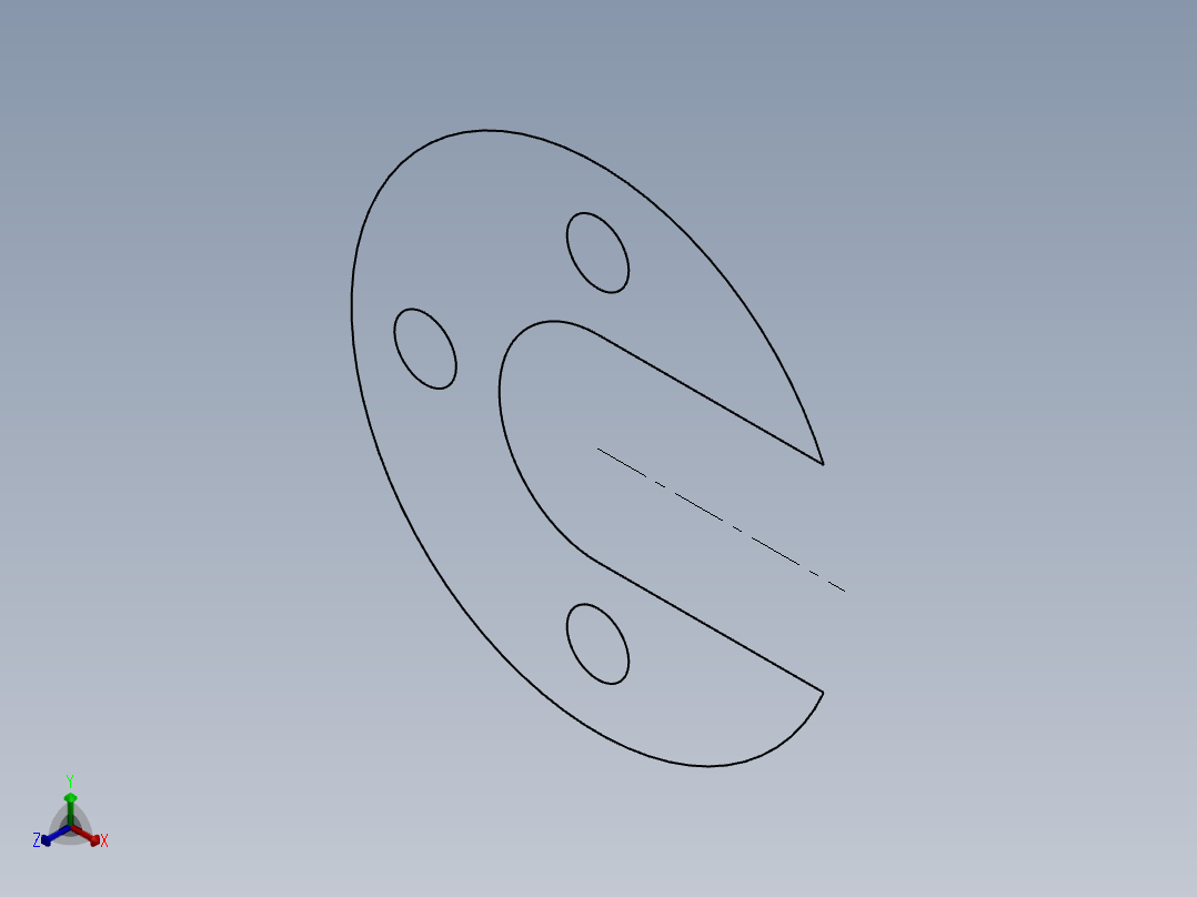 SW建模练习题-exercise 34正等轴测图