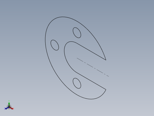 SW建模练习题-exercise 34正等轴测缩略图
