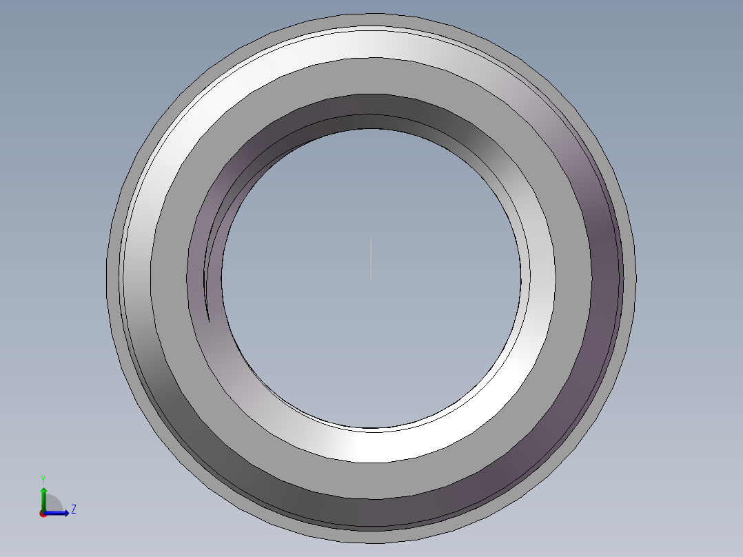 管箍-异径有边 DN10-DN8左视图