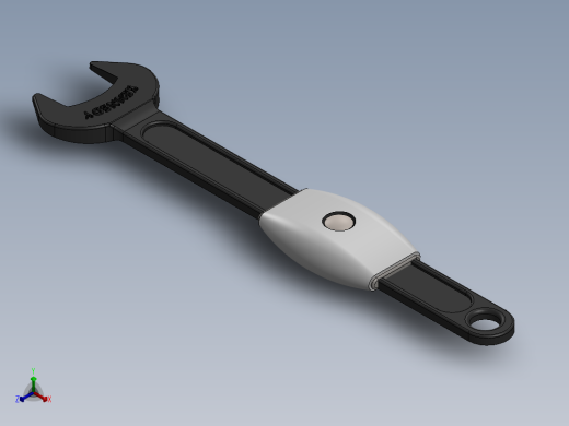 扳手正等轴测缩略图