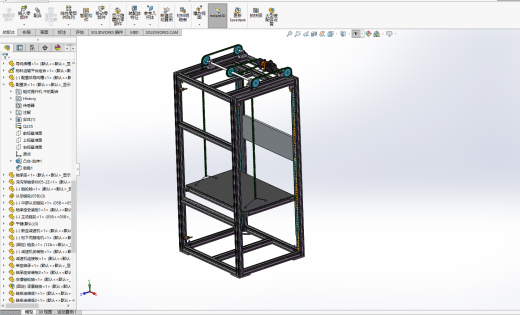 链式提升机设计含三维图+二维+说明书缩略图