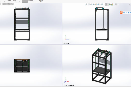 链式提升机设计含三维图+二维+说明书缩略图