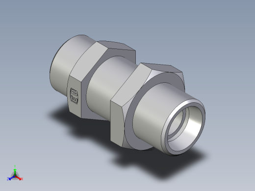 卡套式工业通用硬管接头EO_Bulkhead_union_SV15LOMDCF