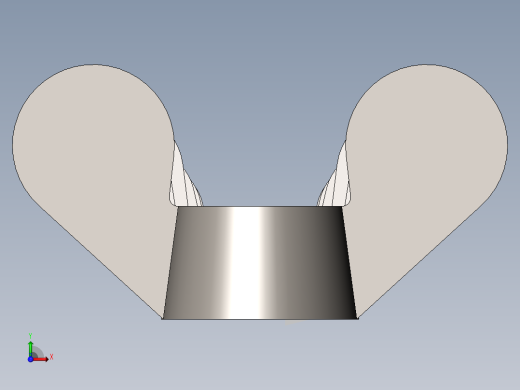 各种蝶形螺母羊角螺母(1)前视缩略图