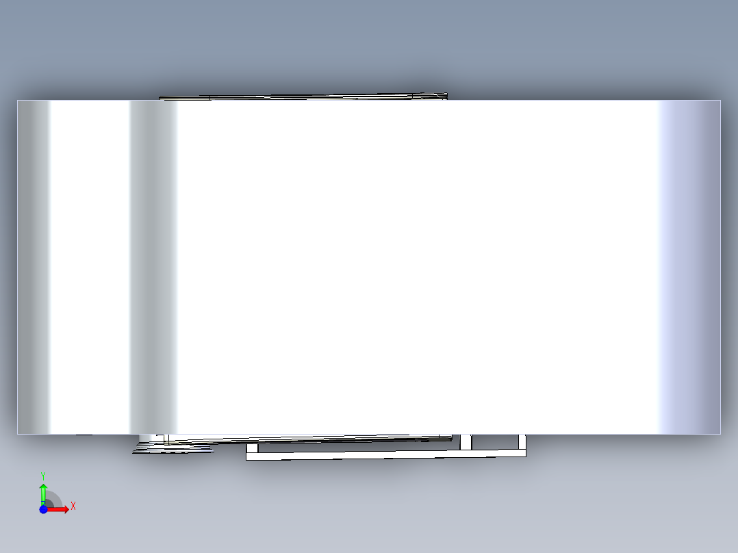 电动汽车右前车门设计含三维图二维图说明书前视图