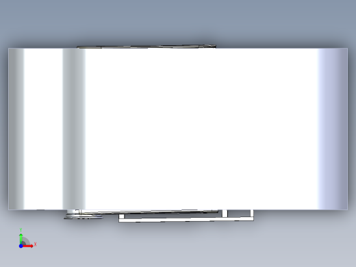 电动汽车右前车门设计含三维图二维图说明书前视缩略图